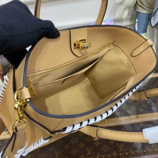 Louis Vuitton On My Side MM Shoulder Bag M21569 Apricot - Image 9