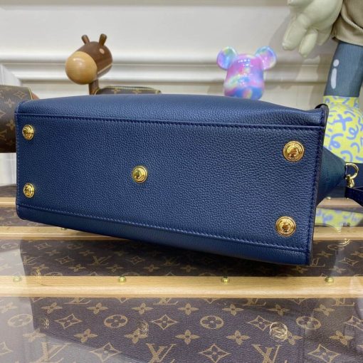 Louis Vuitton On My Side MM Shoulder Bag M21569 Navy Blue - Image 5