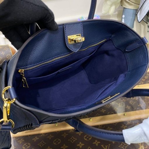 Louis Vuitton On My Side MM Shoulder Bag M21569 Navy Blue - Image 10