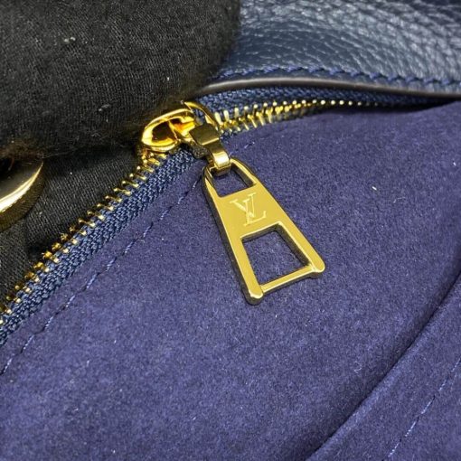 Louis Vuitton On My Side MM Shoulder Bag M21569 Navy Blue - Image 8