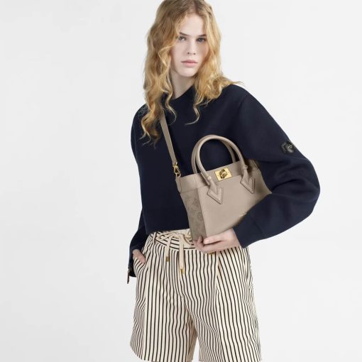 Louis Vuitton On My Side PM Shoulder Bag M20600 M21546 Grey - Image 2