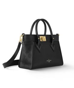Louis Vuitton On My Side PM Shoulder Bag M20600 M21546 Black