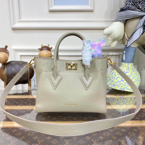 Louis Vuitton On My Side PM Shoulder Bag M20600 M21546 Grey - Image 4