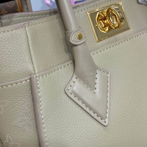 Louis Vuitton On My Side PM Shoulder Bag M20600 M21546 Grey - Image 9
