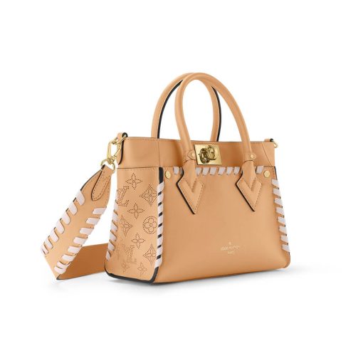 Louis Vuitton On My Side PM Shoulder Bag M21585 Apricot