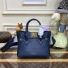 Louis Vuitton On My Side PM Shoulder Bag M21585 Navy Blue