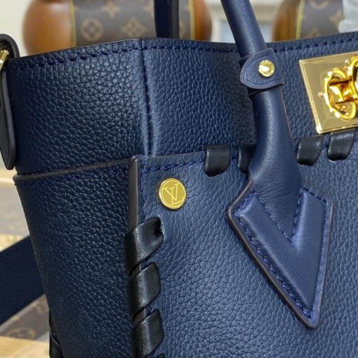 Louis Vuitton On My Side PM Shoulder Bag M21585 Navy Blue - Image 5