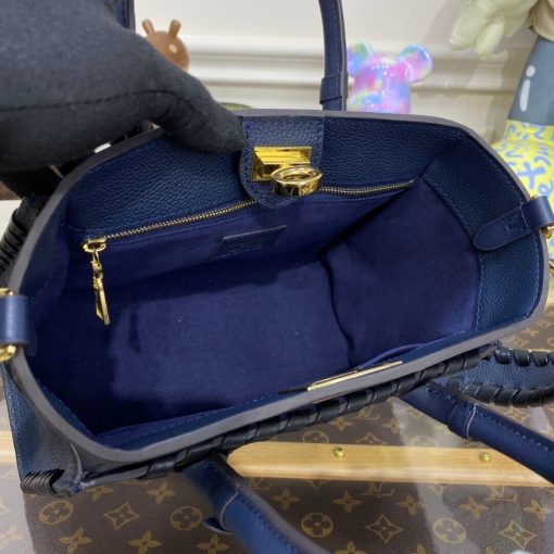 Louis Vuitton On My Side PM Shoulder Bag M21585 Navy Blue - Image 9