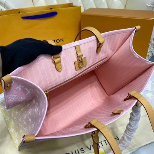 Louis Vuitton Onthego GM M57461 Pink - Image 13