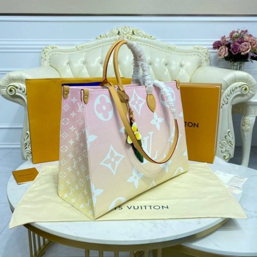 Louis Vuitton Onthego GM M57461 Pink - Image 5
