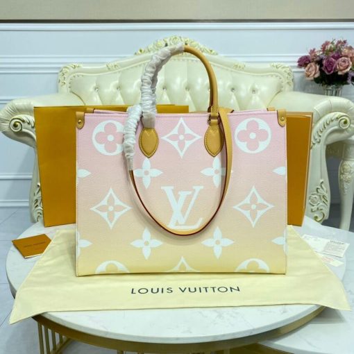 Louis Vuitton Onthego GM M57461 Pink - Image 6