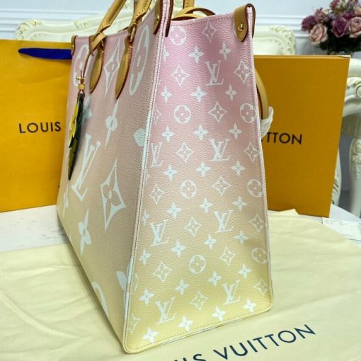 Louis Vuitton Onthego GM M57461 Pink - Image 9