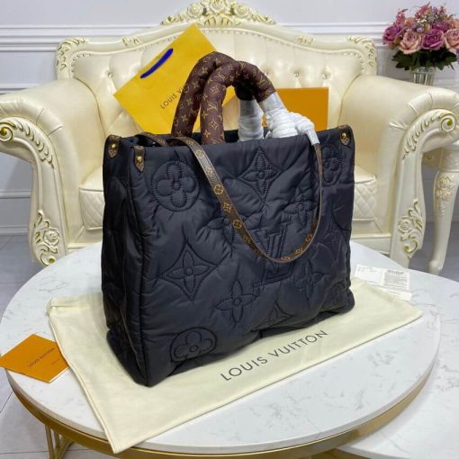 Louis Vuitton Onthego GM M59005 Black - Image 5