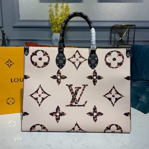 Louis Vuitton Onthego M44675 Ivory/Havana Beige - Image 2