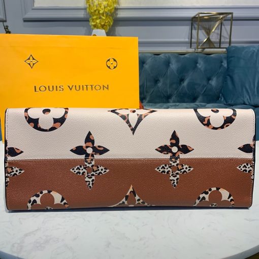 Louis Vuitton Onthego M44675 Ivory/Havana Beige - Image 5