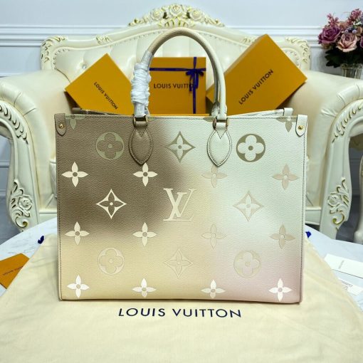 Louis Vuitton Onthego MM M20510 Sunset Kaki - Image 5