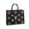 Louis Vuitton Onthego MM M45494 M45495 Black