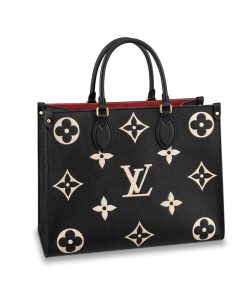 Louis Vuitton Onthego MM M45494 M45495 Black