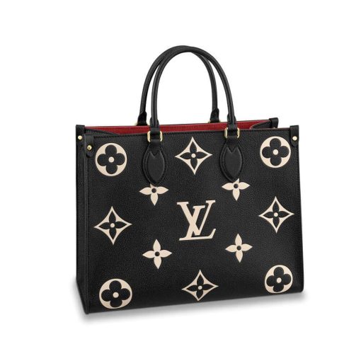 Louis Vuitton Onthego MM M45494 M45495 Black