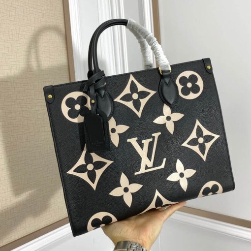 Louis Vuitton Onthego MM M45494 M45495 Black - Image 2