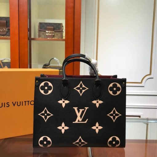Louis Vuitton Onthego MM M45494 M45495 Black - Image 4