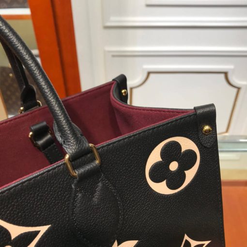 Louis Vuitton Onthego MM M45494 M45495 Black - Image 9