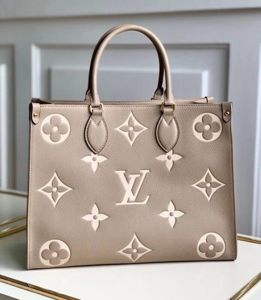 Louis Vuitton Onthego MM M45494 M45495 Grey - Image 4