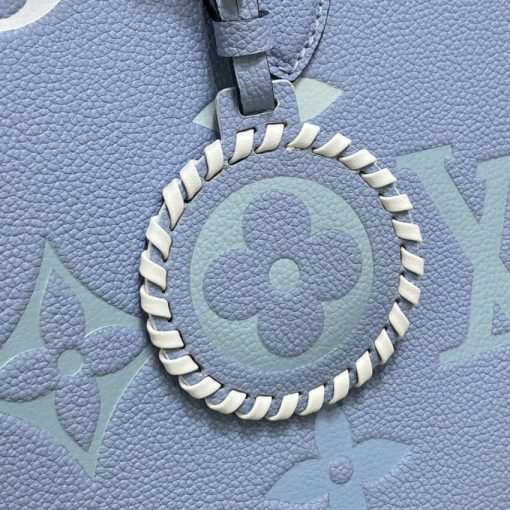 Louis Vuitton Onthego MM M45717 M45718 Blue - Image 12