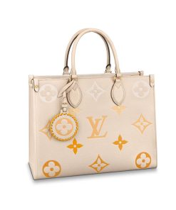 Louis Vuitton Onthego MM M45717 M45718 Yellow