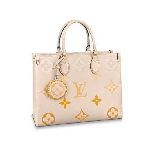 Louis Vuitton Onthego MM M45717 M45718 Yellow