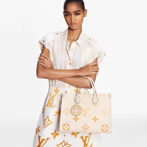 Louis Vuitton Onthego MM M45717 M45718 Yellow - Image 2