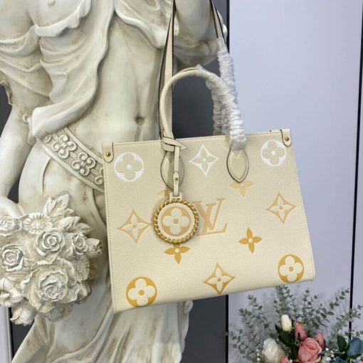 Louis Vuitton Onthego MM M45717 M45718 Yellow - Image 4