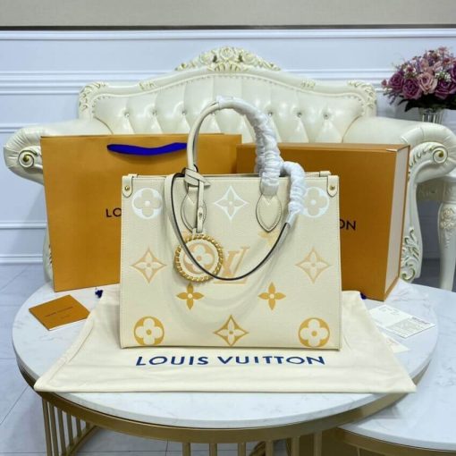 Louis Vuitton Onthego MM M45717 M45718 Yellow - Image 6