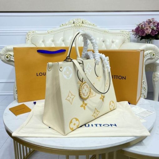 Louis Vuitton Onthego MM M45717 M45718 Yellow - Image 7