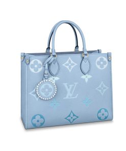 Louis Vuitton Onthego MM M45717 M45718 Blue