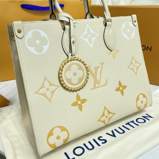 Louis Vuitton Onthego MM M45717 M45718 Yellow - Image 10