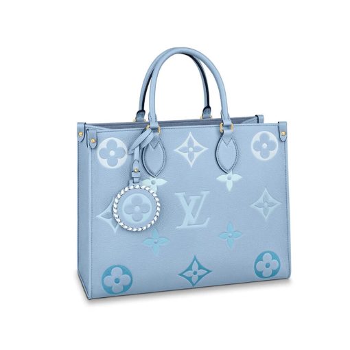 Louis Vuitton Onthego MM M45717 M45718 Blue