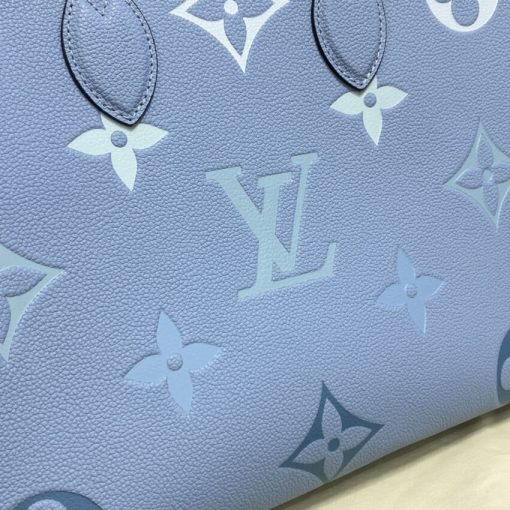 Louis Vuitton Onthego MM M45717 M45718 Blue - Image 10