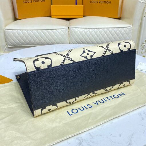 Louis Vuitton Onthego MM M46015  M46016 Cream - Image 6
