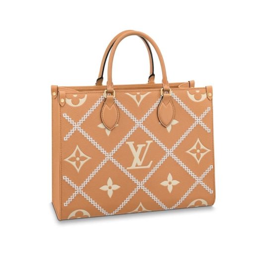 Louis Vuitton Onthego MM M46015  M46016 Apricot