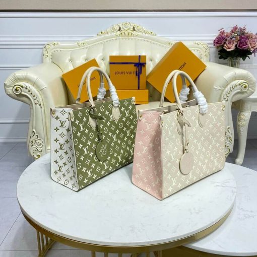 Louis Vuitton Onthego MM M46128 M46060 Khaki - Image 15