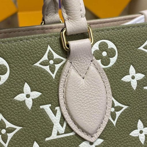 Louis Vuitton Onthego MM M46128 M46060 Khaki - Image 11