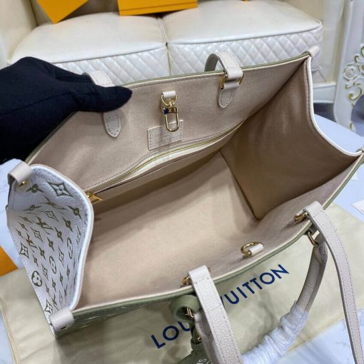 Louis Vuitton Onthego MM M46128 M46060 Khaki - Image 13