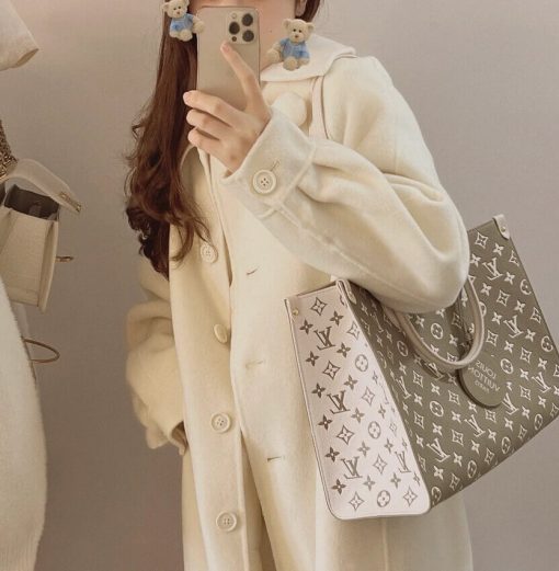 Louis Vuitton Onthego MM M46128 M46060 Khaki - Image 2