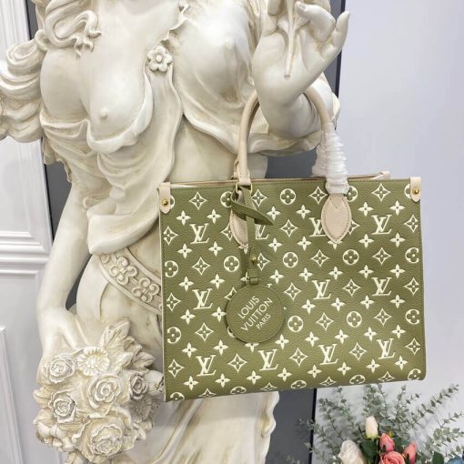 Louis Vuitton Onthego MM M46128 M46060 Khaki - Image 4