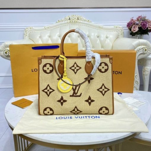 Louis Vuitton OnTheGo MM M57723 M57707 Brown - Image 4