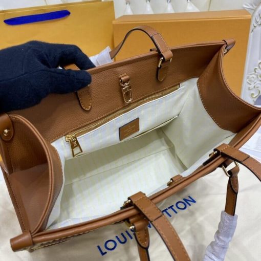 Louis Vuitton OnTheGo MM M57723 M57707 Brown - Image 13