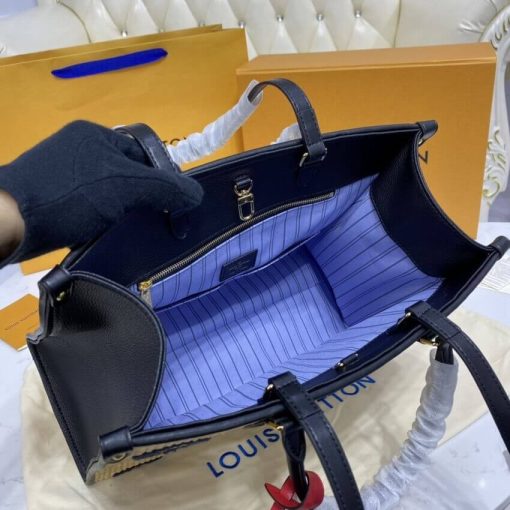 Louis Vuitton OnTheGo MM M57723 M57707 Blue - Image 10