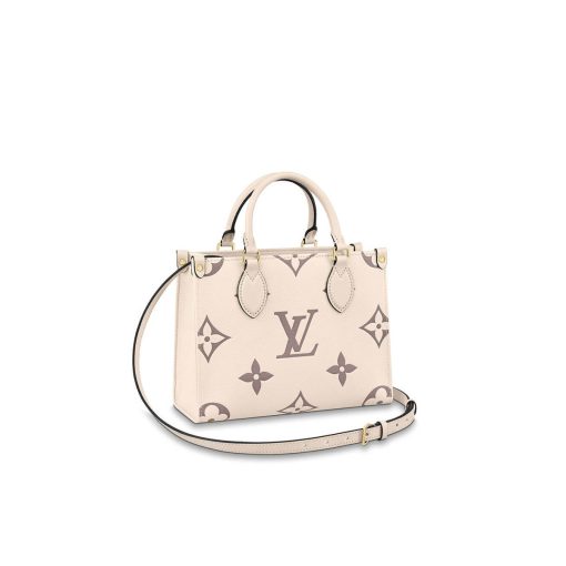 Louis Vuitton Onthego PM M45779 M45654 M45659 Beige