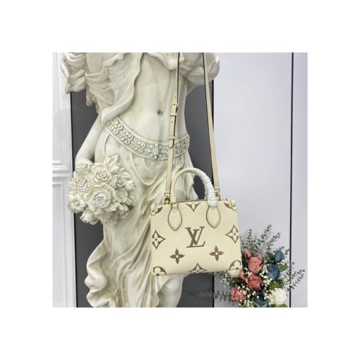 Louis Vuitton Onthego PM M45779 M45654 M45659 Beige - Image 2